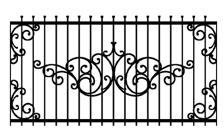 Кованые заборы эскизы