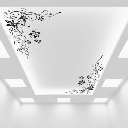 Подвесные потолки с узорами