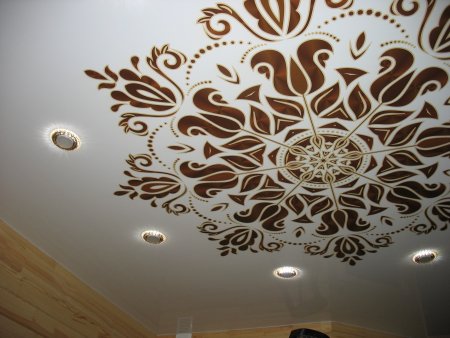 Леда стиль натяжные потолки