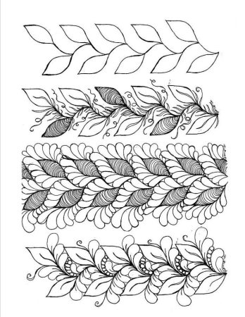 Зентангл танглы