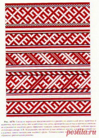 Узоры для браного ткачества