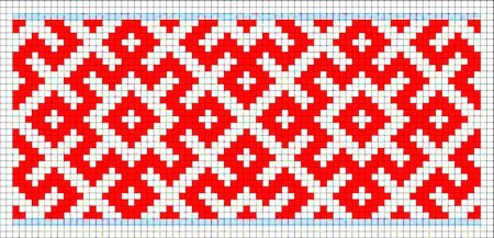 Славянский орнамент репейник