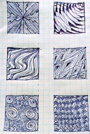 Красивые рисунки в тетради