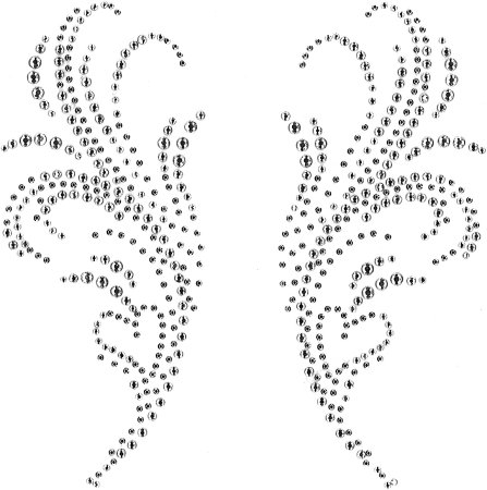 Трафареты для росписи бокалов