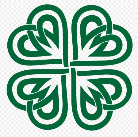 Ирландия Клевер четырехлистный кельты