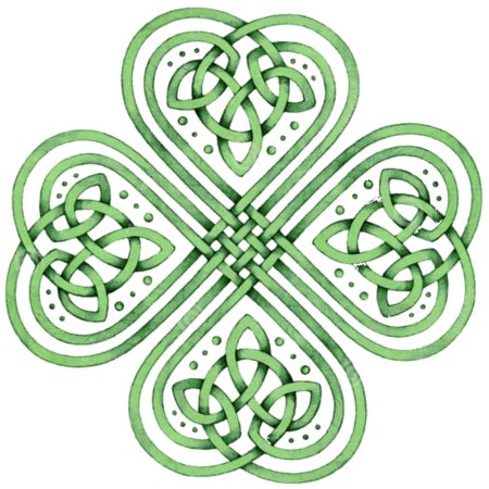 Кельтский Клевер трилистник