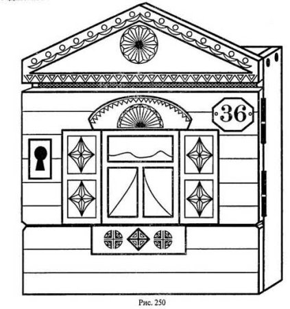 Русская изба раскраска