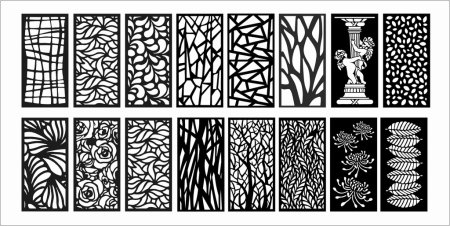 Орнамент на декоративную панель