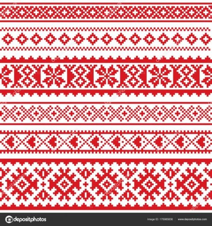 Саамы национальный узор