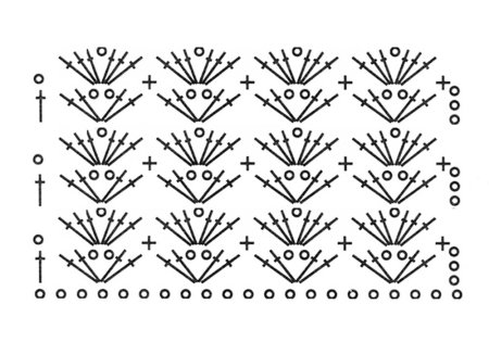 Узор паучки