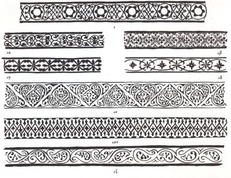 Византийский орнамент солярный