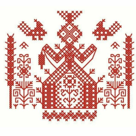 Славянская обережная вышивка Макошь