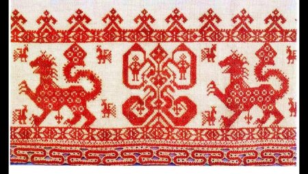 Древнерусский орнамент зооморфный