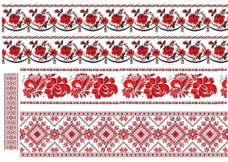 Вышиванка украинская узор