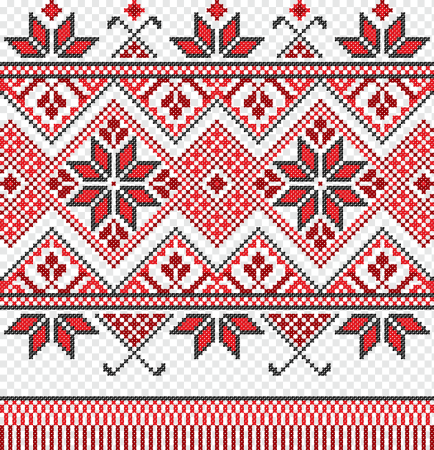 Мордовский национальный узор