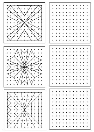 Повторить картинку по точкам