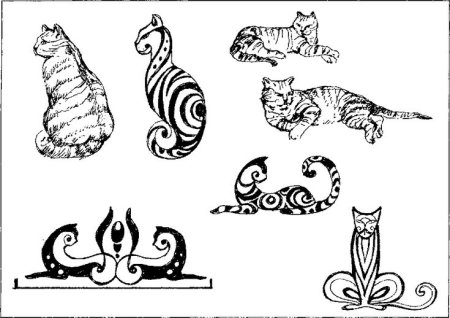 Трансформация природных форм в орнаментальные мотивы