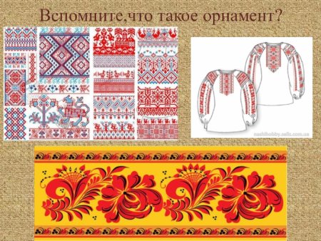 Орнамент русского народного костюма