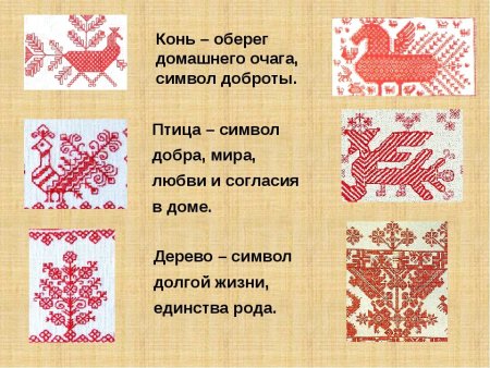 Символика русской вышивки