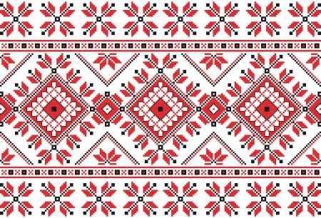 Вышиванка белорусская орнамент