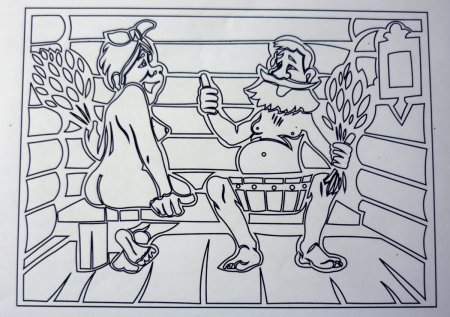 Трафареты для резьбы по дереву баня