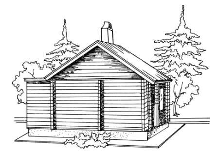 Баня схематично