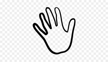 Ладонь контур