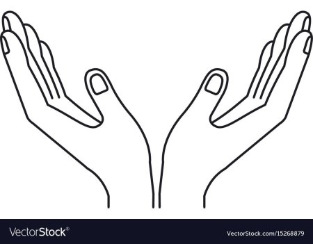 Трафарет руки