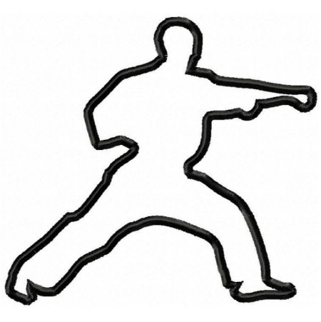 Трафареты каратэ