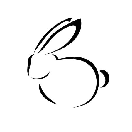 Стилизация зайца