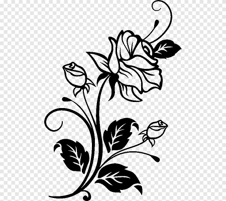 Векторные цветы