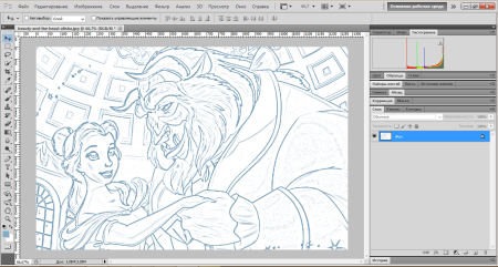 Фотошоп контур изображения