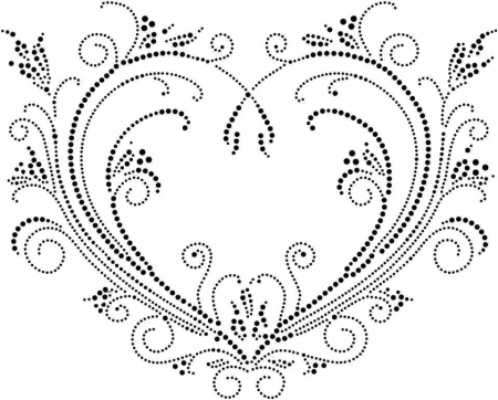 Трафареты для люневильской вышивки