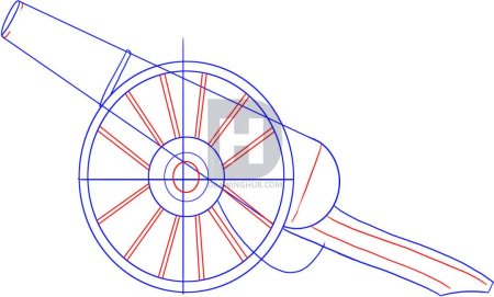 Артиллерист раскраска для детей
