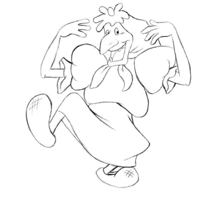 Сказочный персонаж рисунок