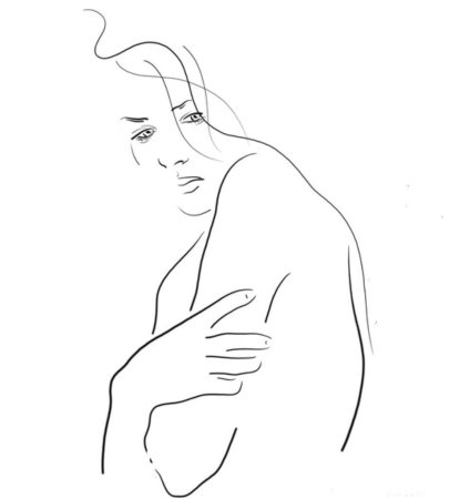 Красивые контуры для рисунков