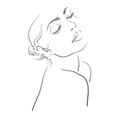 Макет кошки для рисования