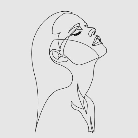 Силуэт женского тела