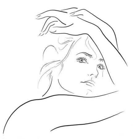 Контурный портрет