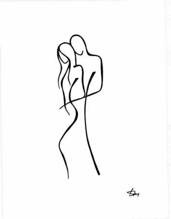 Силуэт женской фигуры