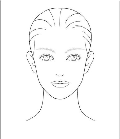 Лицо раскраска
