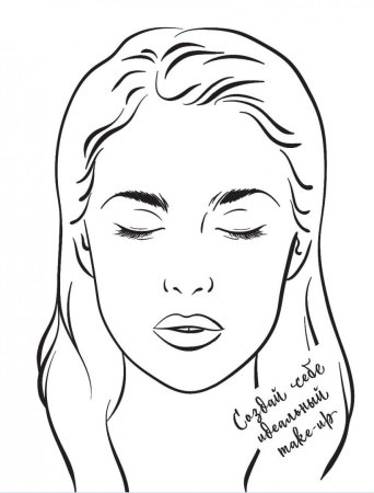 Анджелина Джоли для срисовки