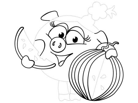 Смешарики для раскрашивания