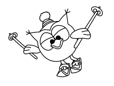 Смешарики рисунки карандашом