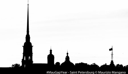 Силуэты Санкт-Петербурга Петропавловская крепость