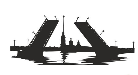 Петропавловская крепость вектор