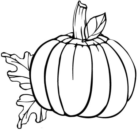 Тыква трафарет