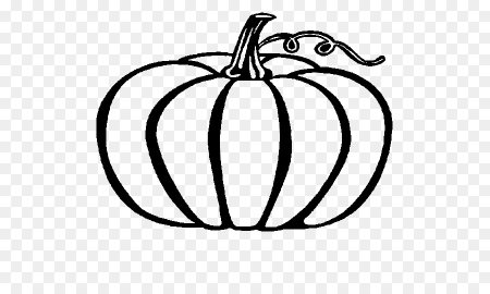 Тыква на Хэллоуин раскраска
