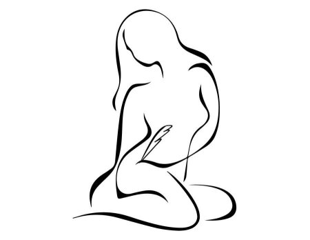 Женский силуэт