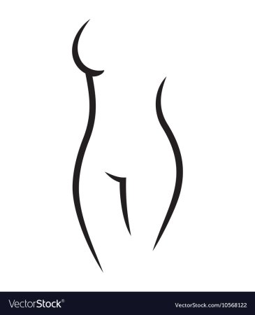 Очертания женского тела